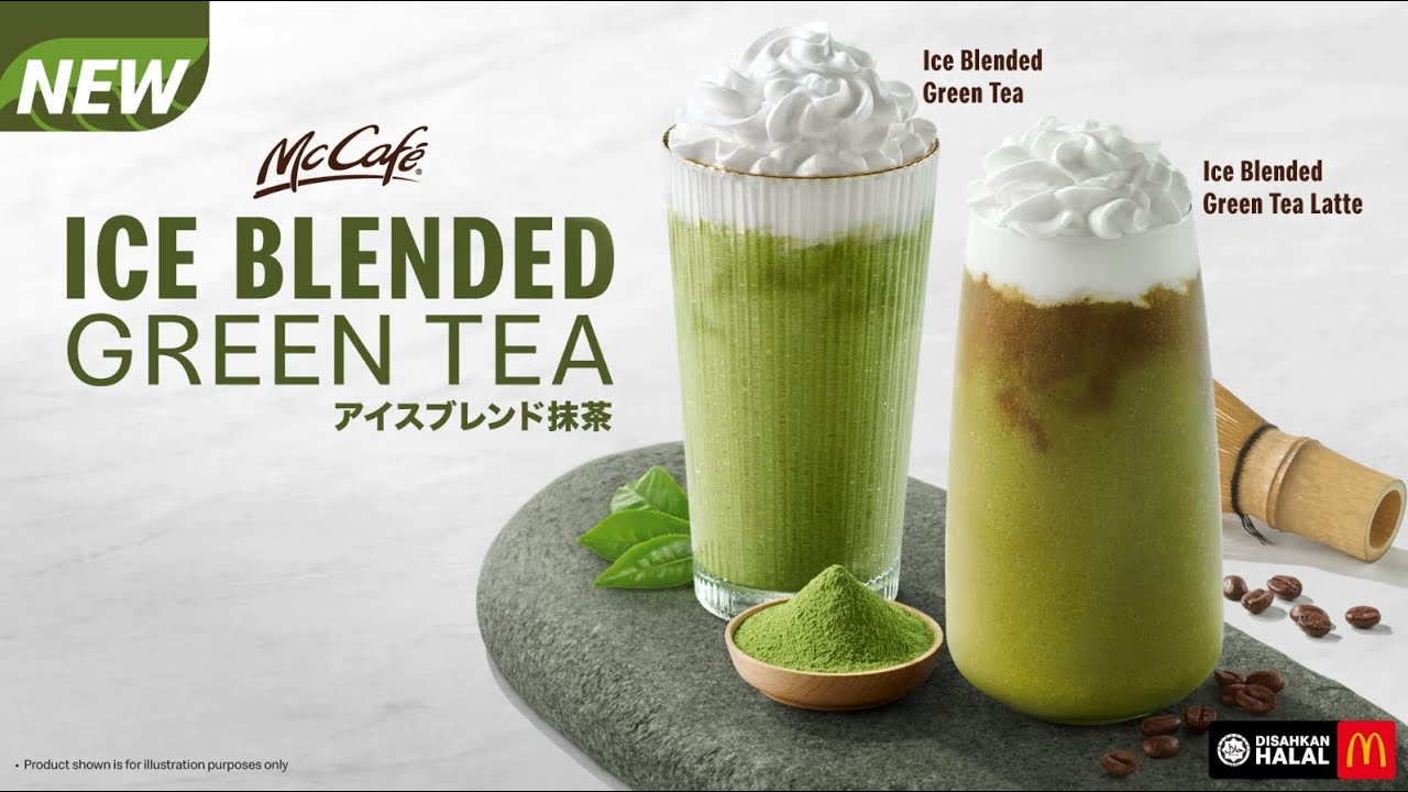 Savour the rich taste of the NEW Ice Blended Green Tea series! YouTube