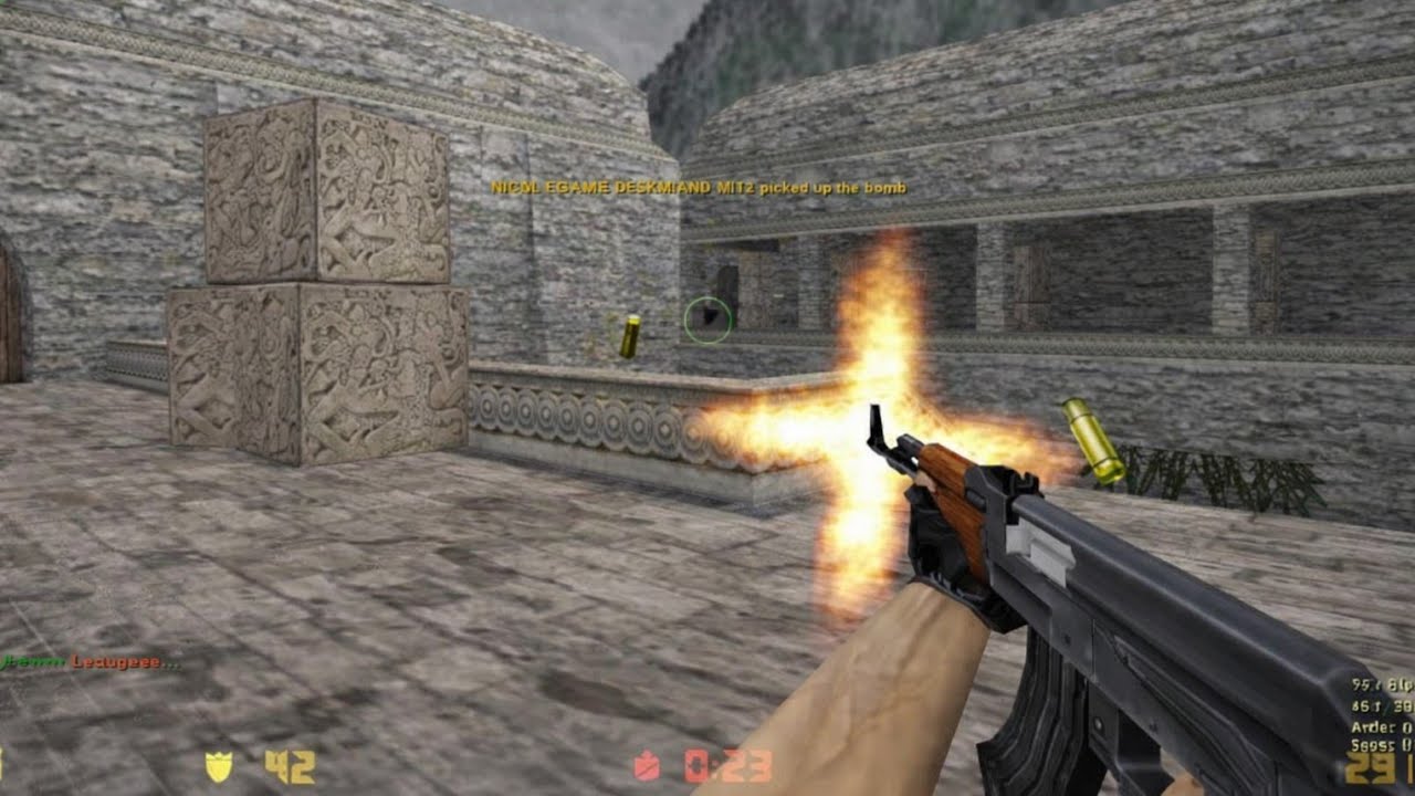 Counter-Strike 1.6 - Aztec - Full Gameplay - YouTube