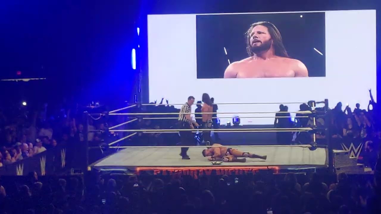 AUSTIN THEORY PROMO AT WWE SUPERSHOW FROM AUGUSTA, GA 5/13/23