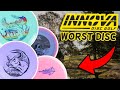 Dont bag these trash disc golf discs