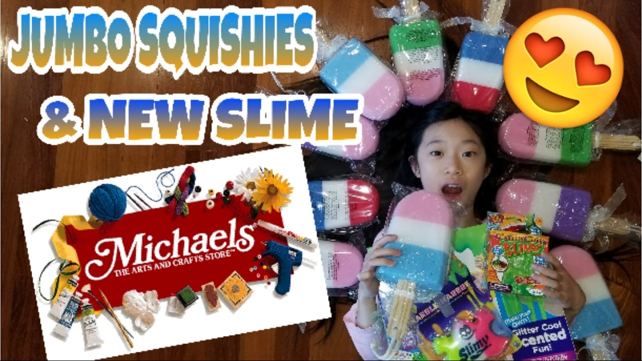 jumbo squishies at michaels