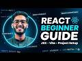 React JS Introduction 🔥 What is React? JSX, Vite Setup &amp; Project Structure Explained