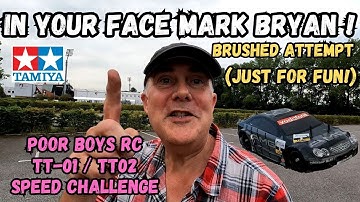 @poorboysrc Tamiya TT-01/TT02 Speed Contest Brushed Entry, Just For Fun :-)