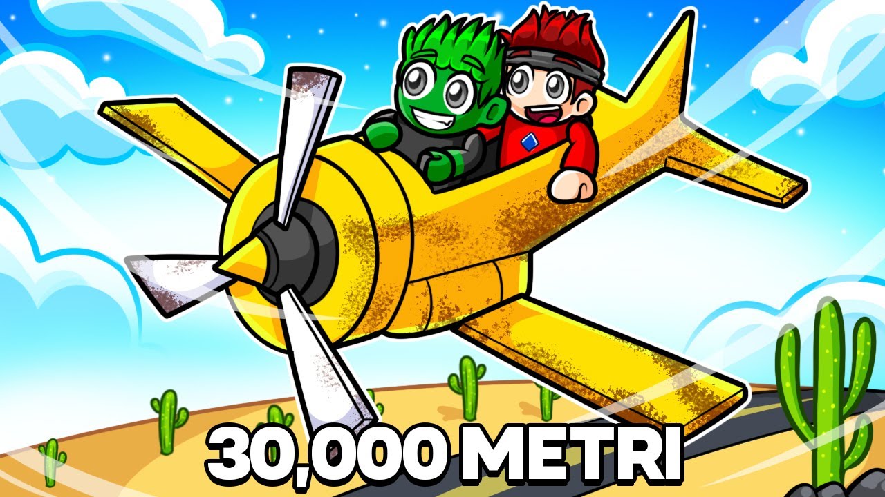 BATTIAMO IL RECORD CON L'AEREO su ROBLOX DUSTY TRIP!