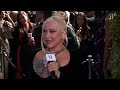 Capture de la vidéo Christina Aguilera Interview At The 2023 Vanity Fair Oscar Party Red Carpet