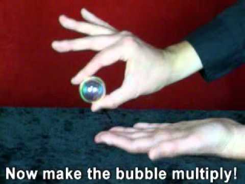 Trick Multiplying Soap Bubbles by Vernet Magic Tricks Trick Multiplying Soap Bubbles by Vernet Magic Tricks
