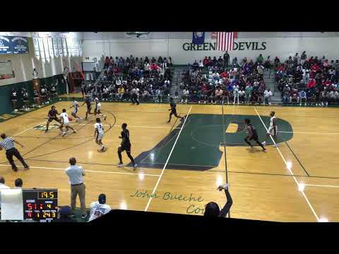 Plaquemine High vs White Castle High School Boys' Varsity Basketball