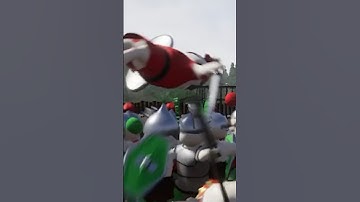 The battles in this game are hilarious #gaming #strategygames #shieldwall #funnyshorts #funnyvideo