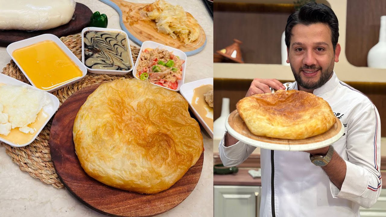 طريقة عمل الفطير المشلتت | المطعم مع الشيف محمد حامد