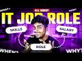 IT Jobs for Freshers: Roles, Skills & Real Work Explained!💼