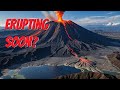 Causes of a volcanic eruption