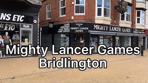 Walk Through A Friendly Local Gaming Shop In Bridlington | Game & Hobby Shop