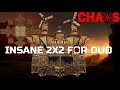 Chaos  best 2x2 duo base with double bunker  insane online defence in rust