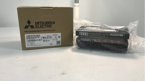 Mitsubishi AJ65SBT2B-64DA PLC CC-Link compact I/O module