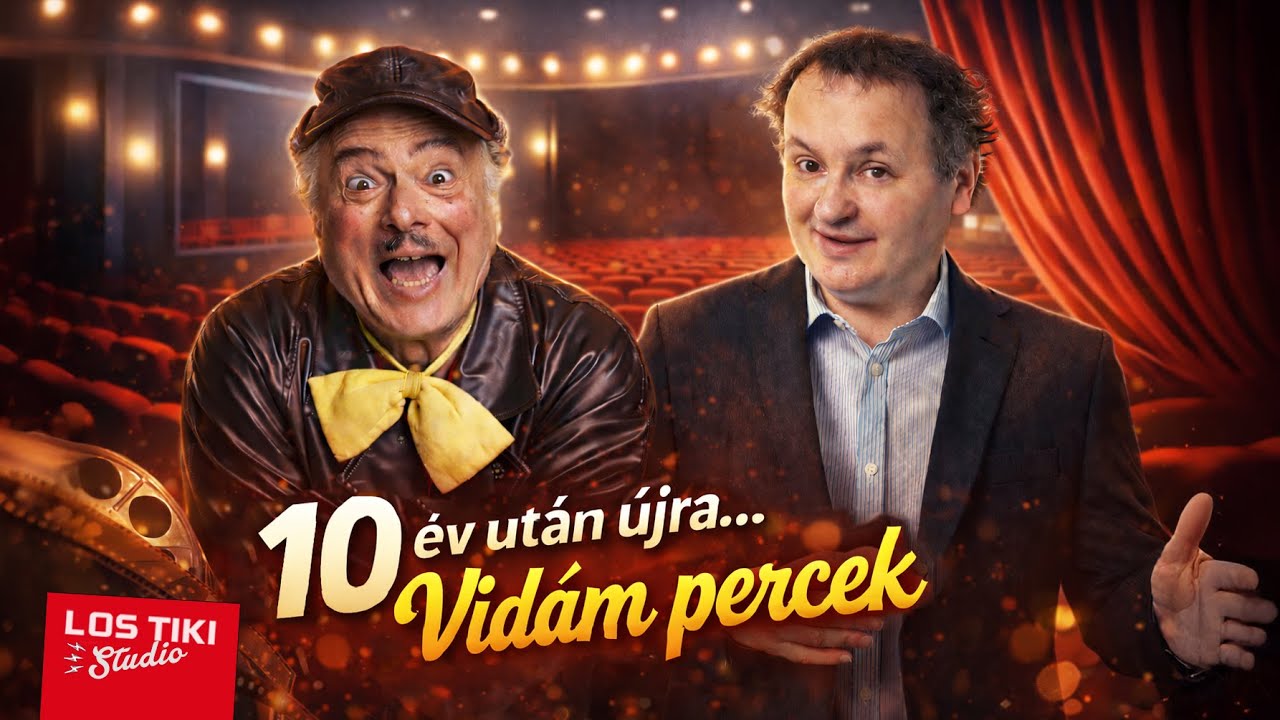 Galla Miklós és Laár András - Vidám percek című abszurd előadása (2025)