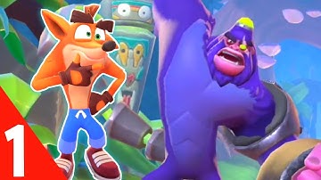 Crash Bandicoot: On The Run PART 1 - SCORPORILLA