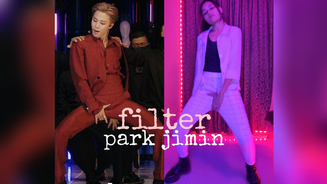 [BTS] jimin filter dance cover LadyGold Bangladesh YouTube