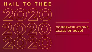 Virtual Commencement 2020: Welcome and Address