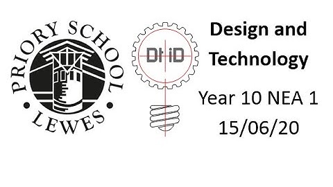 DT NEA LESSON 1 150620HD