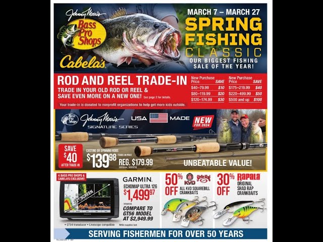 Bass Pro Shops Sale Ad March 7 – March 27, 2024 