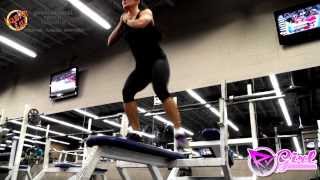 The Plyo Series: Alternating Side Steps on Bench
