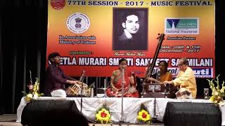 VIDUSHI SURANJANA BOSE PERFORMING DADRA IN MISHRA KAUSHIKDHWANI