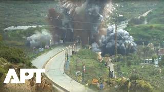 MOMENT: Israeli Forces Strike Key Qasmiyeh Bridge Over Litani River in Lebanon | APT