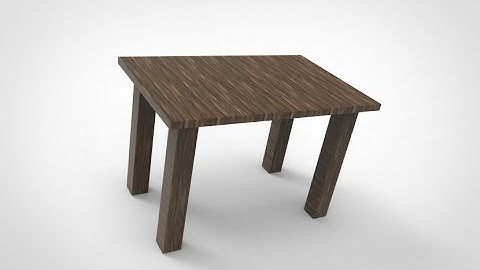 How to make a wooden study table with SIEMENS SOLID EDGE | Solid Edge Tutorial #3