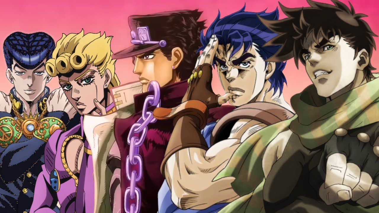 STAND PROUD BUT IT'S THE BEST OPENING EVER WITH ALL JOJO'S (Spoilers until part 5)