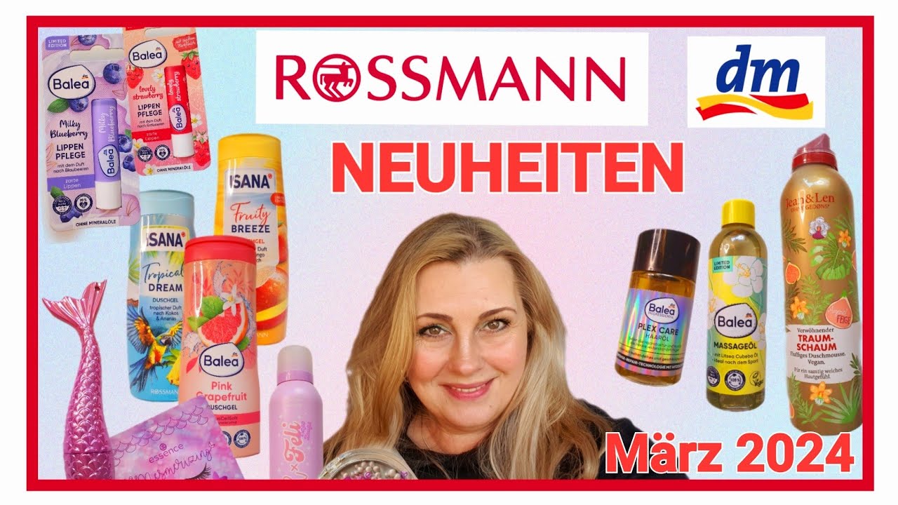 Alle Drogerie NEUHEITEN | Rossmann und dm Haul | März 2024