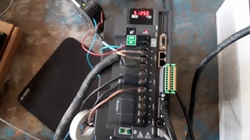 Delta servo motor run forward and reverse 7.5kw