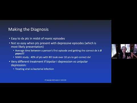 Diagnosing and Treating Bipolar Disorder March 31, 2023