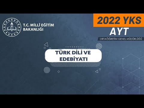 2022 Türk Dili ve Edebiyatı(AYT) YKS Kampı Soru Çözüm-1(Hikaye-Şiir-Roman-Tiyatro-Öğretici Metinler)