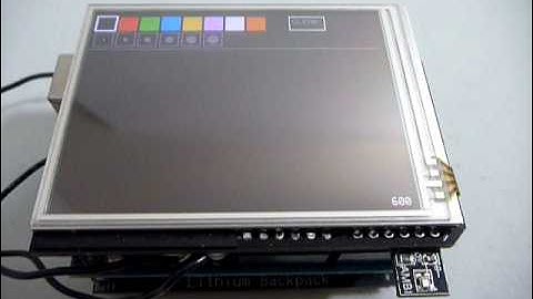 Auto Screen Brightness with Arduino, TouchShield, and Light Sensor