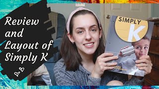 Simply K Christian Curriculum for Kindergarten | Review, looking at the layout/flip through