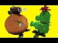 Minecraft vs Plants vs Zombies | GIGA CITRON | PEA SHOOTER | COCONUT CANNON | CACTUS