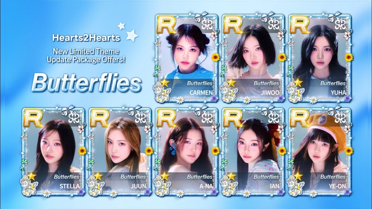 hearts2hearts SMTOWN SUPERSTAR ジウ Superstar SMTOWN JP | Hearts2Hearts 'Butterflies' Limited Theme