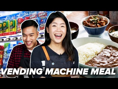 We Made A 3-Course Meal From Tokyo's Vending Machines