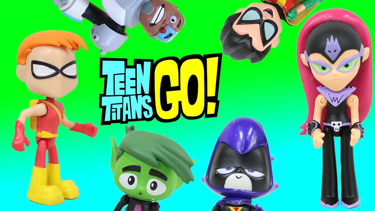 Teen Titans Go Starfire the Terrible & Speedy Action Figures w/ the  Destruction of the Tower?!!