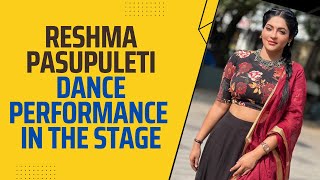 Reshma Pasupuleti Dance Performance In The Stage Dance Cover Reshma Serial Actor Dance Video