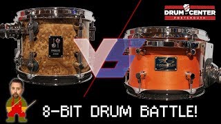 The 8-Bit Drum Battle - Canopus RFM vs. Sonor Prolite!