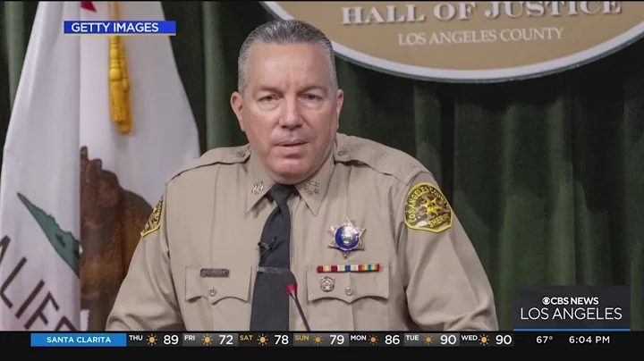 Calls for Sheriff Villanueva's campaign manager to...