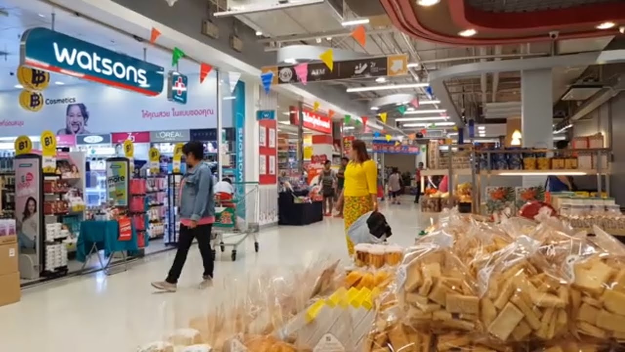 แม่สอด เทสโก้ โลตัส ๓๕q๓ - မဲဆောက်မြို့ Tesco Lotus Mae Sot 2019