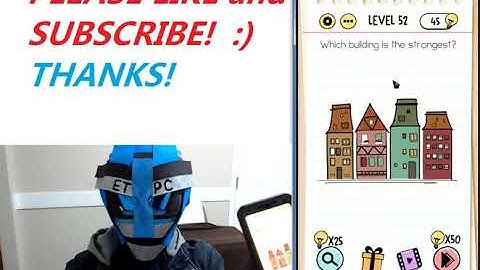 BRAIN TEST LEVEL 52 WALKTHROUGH WITH ANSWERS