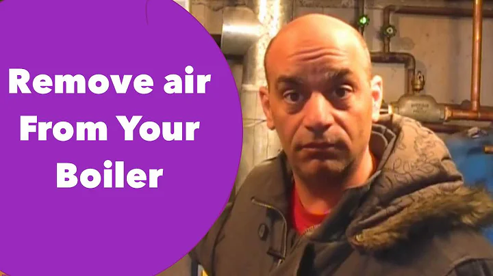 How to remove the air from your boiler / heater