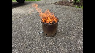 Mini Smokeless Firepit Made from Walmart Stock Pots