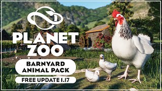 ▶ All Animals, Pieces \& Free Update 1.17 | Barnyard Animal Pack Overview | Planet Zoo