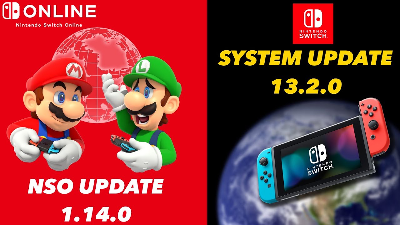 Nintendo Switch System Update 13.2.0 + NSO App Update 1.14.0 Are NOW AVAILABLE !!