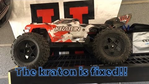 Kraton 4s servo saver and got the Kraton fixed!