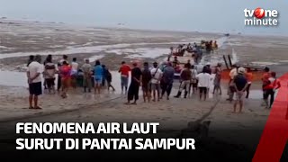 Viral! Air Laut di Bangka Belitung Tiba-tiba Surut | tvOne Minute